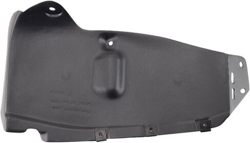 TRQ درع سبلاش للوحة الربع الجانبي للركاب الخلفي باللون الأسود متوافق مع 2012-2017 Hyundai Accent HY1763105 in Saudi Arabia