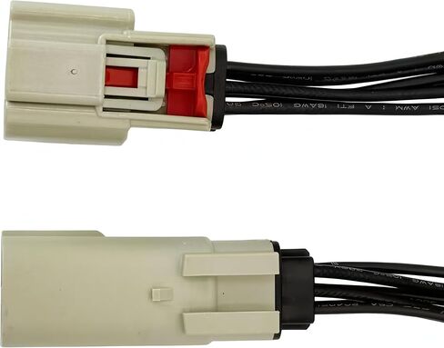Headlight (Projector/LED DRL) 6-Pin Connector Pigtail, 84106694/84106695, Compatible with Chevrolet Cruze 2016–2019 Sedan & Hatch, Male & Female Repair Harness in Saudi Arabia