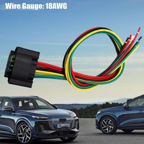 موصل أسلاك مستشعر المسافة للتحكم في السرعة متوافق مع مقبس توصيل ضفيرة VW Audi Mercedes-Benz 8-Port/Wire 1-1418552-1 4F0-972-708 1-1534229-1 in Saudi Arabia