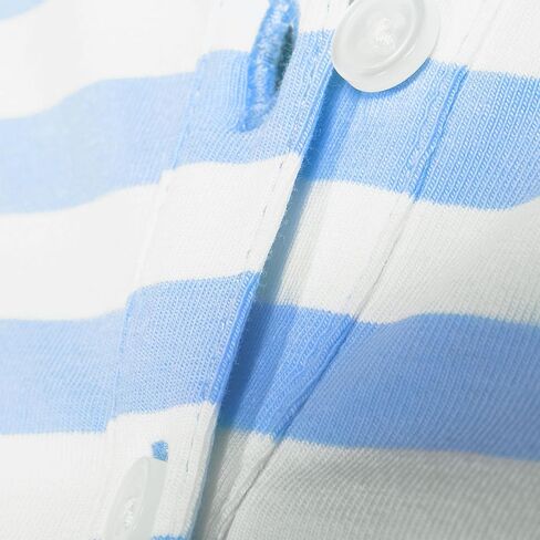 طقم بيجامة نسائي من قطعتين من نسيج صغير من Lands' End - بلوزة وبنطلون بأكمام طويلة in Kuwait