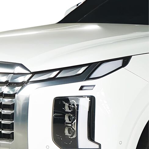 BOGAR TECH DESIGNS Full Headlight Taillight Tint Kit Compatible with Hyundai Palisade 2023-2025, Dark Smoke in Saudi Arabia