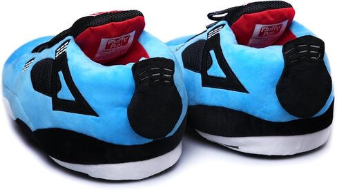 Plush Sneaker Slippers Men/Women L(8.5-10.5) Red in Saudi Arabia