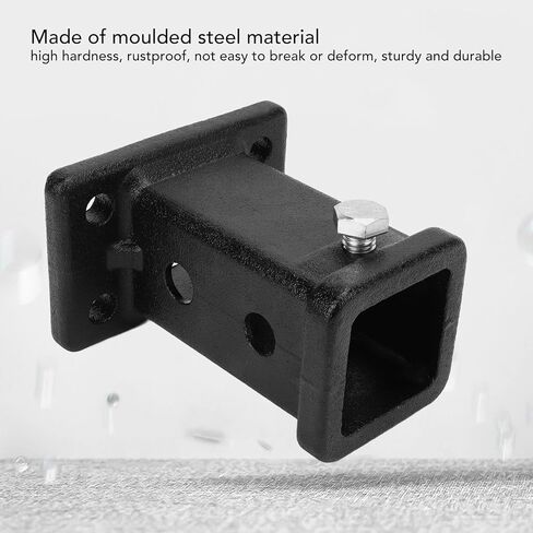 Trailer Receiver Tube, 2in Bolt On Receiver Tube Trailer Hitch Receiver Adapter Universal for Pickup Trucks Bolt On Hitch 2 Inch in Saudi Arabia