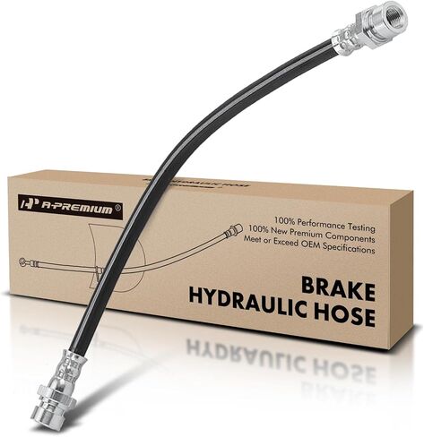 A-Premium Rear Driver or Passenger Brake Hydraulic Hose Compatible with Kia Models - Rio 2001 2002 2003 2004 2005 - Replace# 0K30A43810A in Saudi Arabia