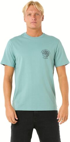 Rip Curl Men's Graphic Short Sleeve Crew Neck T-Shirt, Standard Fit in Saudi Arabia