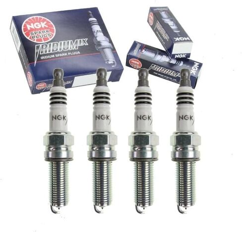4 pc NGK Iridium IX Spark Plugs compatible with Kia Forte 1.8L 2.0L L4 2014-2018 in Saudi Arabia