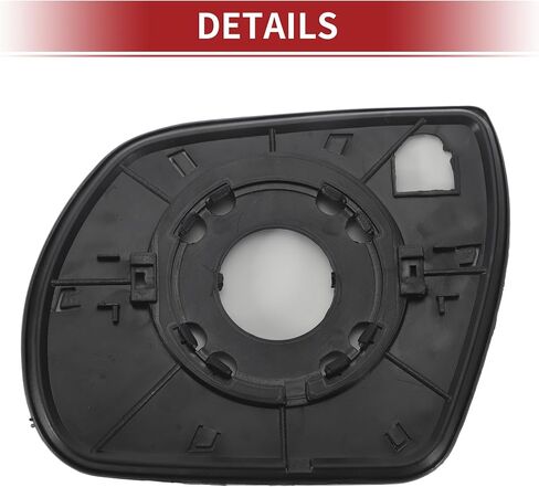 ACROPIX No.87621-3J000 Car Rearview Right Passenger Side Non-Heated Mirror Glass for Hyundai Santa Fe 2007-2012 with Backing Plate Fit Models with Turn Signal Light in Saudi Arabia