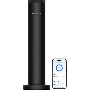 موزع روائح الفنادق اللاسلكي - موزع روائح عطرية لاسلكي قابل لإعادة الشحن للمنزل بأكمله - جهاز هواء للرائحة للمنزل - تطبيق التحكم بالبلوتوث - موزع روائح الزيوت العطرية بدون ماء للغرفة الكبيرة، مكتب الاستوديو - فضي in Kuwait