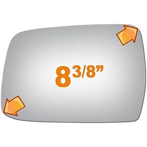 Burco 2773 Driver Side Replacement Mirror Glass for 1998-2004 NISSAN FRONTIER in Saudi Arabia