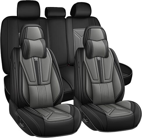 Car Seat Cover for Mercedes-Benz Benz GLB 250 2020-2025,Leather Seat Cover for Car,Breathable Vehicle Cushions Cover Waterproof Protectors Seat Protector, (Full Set,Black&Red) in Saudi Arabia