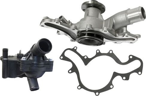مجموعة مضخة مياه محرك Garage-Pro مع حشية مع غطاء ترموستات بديل لسيارة Ford Explorer 2006-2010 Explorer Sport Trac 2007-2009 4.0L يستبدل # AW4108، 902860 in Saudi Arabia