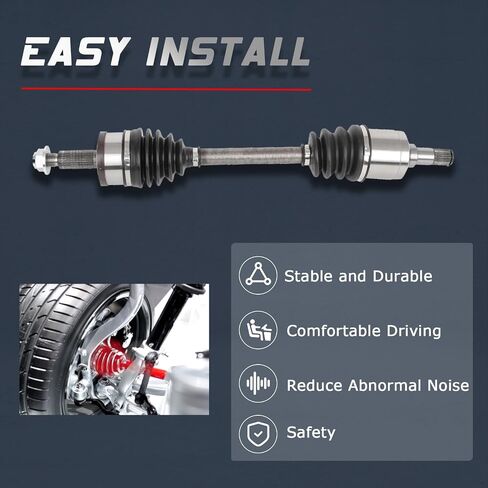 ALLCOMBO AWD Front Right CV Axle for 2005-2020 Chrysler 300, 2007-2020 Dodge Charger, 2005-2008 Dodge Magnum, 2017-2020 Dodge Challenger Assembly Replacement Passenger Side 66-3558 in Saudi Arabia