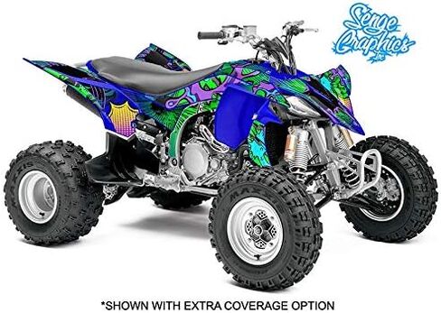 1988-2006 Blaster 200 ZANY Teal Senge Graphics Kit Compatible with Yamaha in Saudi Arabia