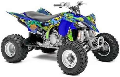 1988-2006 Blaster 200 ZANY Teal Senge Graphics Kit Compatible with Yamaha in Saudi Arabia