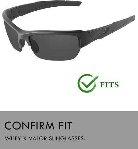 Raydi Polycarbonate Replacement Lenses for Wiley X Valor Sunglasses - Emerald Green Mirror - Polarized in Kuwait