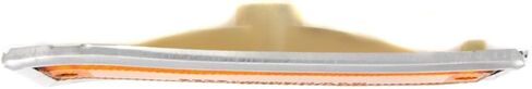 DAT AUTO PARTS Front Right Passenger Side Marker Light Assembly Corner Lamp Parking Chrome Trim Replacement For 1981-1991 GMC Suburban Amber Lens GM2551107 915558 in Saudi Arabia