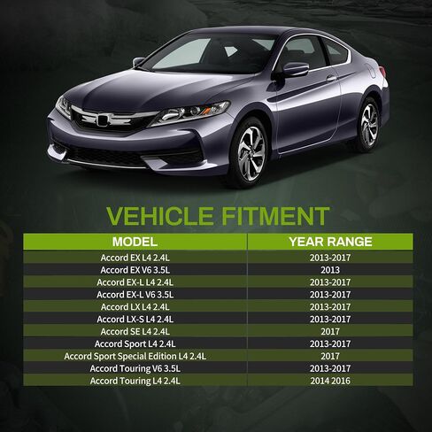AutoSaver88 A/C AC مكثف مكثف مكثف متوافق مع 2003-2007 Accord L4 2.4L V6 3.0L in Saudi Arabia