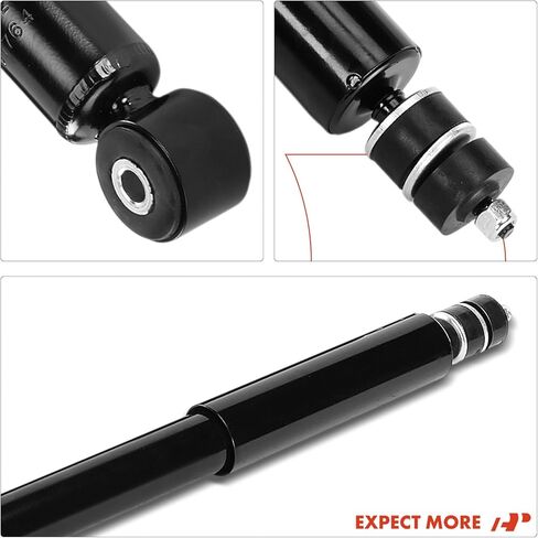 A-Premium Rear Shock Absorber Compatible with Nissan Versa 2012-2019, Versa Note 2014-2019, 2-PC Set in Saudi Arabia