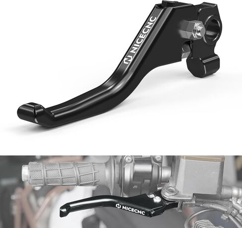 NICECNC Short Brake Lever Brake Handle Levers Compatible with 690 Enduro R SMC-R 2014-2023, Compatible with Husqvarna 701 Enduro Supermoto 2016-2024, Black in Saudi Arabia