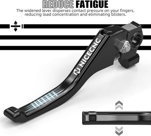NICECNC Short Brake Lever Brake Handle Levers Compatible with 690 Enduro R SMC-R 2014-2023, Compatible with Husqvarna 701 Enduro Supermoto 2016-2024, Black in Saudi Arabia