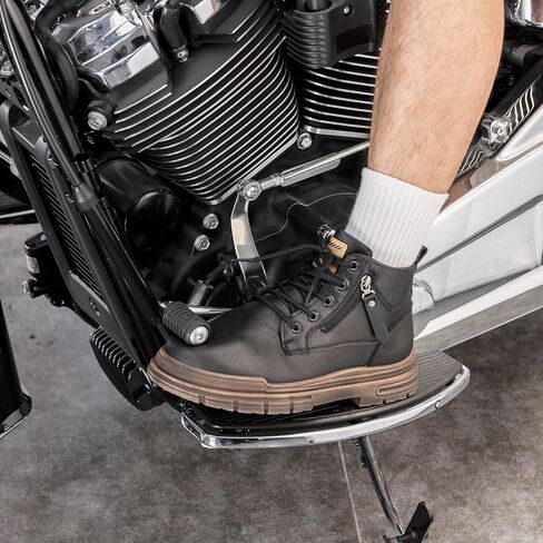 ذراع تحويل عمود ناقل الحركة الممتد من Wsays متوافق مع Harley Softail Street Bob FXBB Fat Boy FLFB/S Heritage Classic FLHC/S Breakout 2018-2025 مع ألواح القدم، كروم in Saudi Arabia