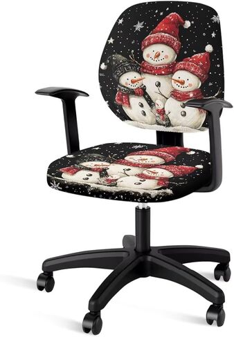 Cherry Blossom Pink Office Chair Cover Stretchable Desk Chair Seat Covers Removable Washable Computer Chair Covers Rotating Chair Slipcover for Most Gaming Chair in Kuwait