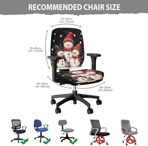 Cherry Blossom Pink Office Chair Cover Stretchable Desk Chair Seat Covers Removable Washable Computer Chair Covers Rotating Chair Slipcover for Most Gaming Chair in Kuwait