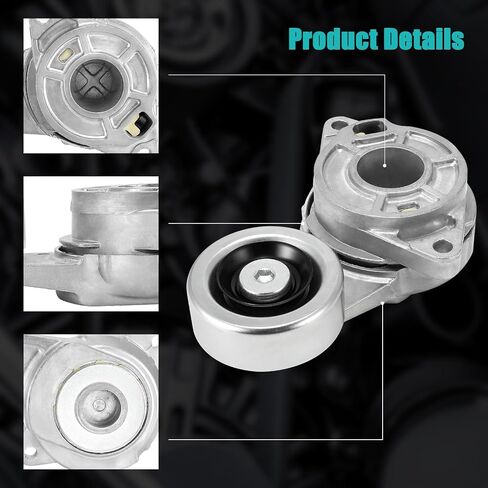 ‎39182 Belt Tensioner Assembly with Pulley (1.5L L4) For Honda Fit Hatchback 2009 2010 2011 2012 2013 31170RB0J01 31170RB0J02 in Saudi Arabia