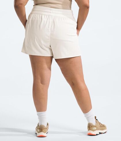 THE NORTH FACE Women's Aphrodite Short (Standard and Plus Size), White Dune, Large Regular in Saudi Arabia