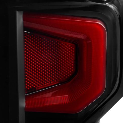 AKKON - يناسب 2019-2024 Chevy Silverado 1500 2500HD 3500HD [نوع LED] أنبوب DRL إشارة الفرامل زوج مصابيح خلفية مدخنة سوداء in Saudi Arabia
