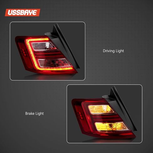 LED Tail Lights Compatible with 2013 2014 2015 2016 2017 2018 2019 Ford Taurus SE/SEL/SHO/LIMITED Rear Outer Taillight Assembly Tail Lamp FO2804108 DG1Z13405A （ Left Driver Side） in Saudi Arabia