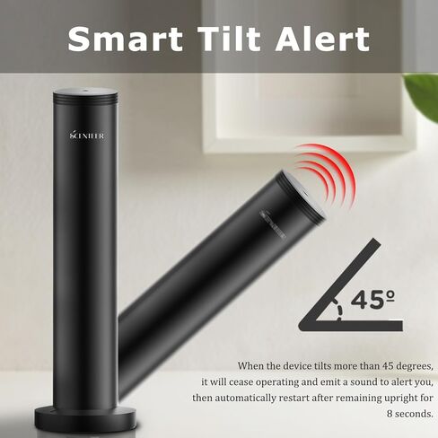 موزع روائح الفنادق اللاسلكي - موزع روائح عطرية لاسلكي قابل لإعادة الشحن للمنزل بأكمله - جهاز هواء للرائحة للمنزل - تطبيق التحكم بالبلوتوث - موزع روائح الزيوت العطرية بدون ماء للغرفة الكبيرة، مكتب الاستوديو - فضي in Kuwait