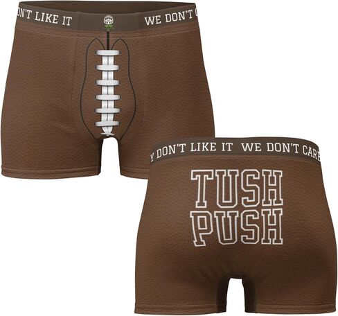 ملابس داخلية قصيرة لكرة القدم للرجال من Tush Push™ - "The They Don't Like It We Don't Care"، ملابس داخلية مضحكة ليوم مباريات كرة القدم in Saudi Arabia