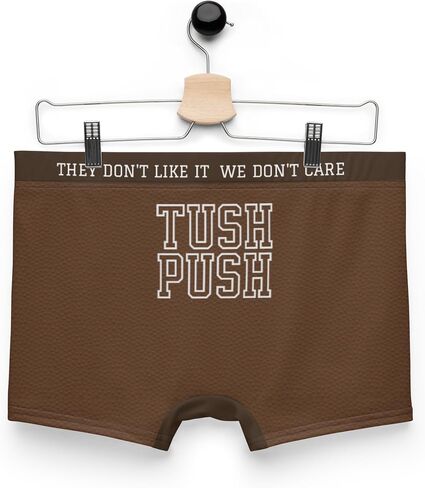 ملابس داخلية قصيرة لكرة القدم للرجال من Tush Push™ - "The They Don't Like It We Don't Care"، ملابس داخلية مضحكة ليوم مباريات كرة القدم in Saudi Arabia