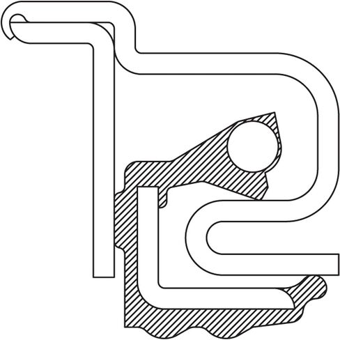 National 370064A Wheel Seal for Eaton; Rockwell-Standard FWRW in Saudi Arabia