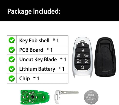 استبدال ل 2022 2023 2024 هيونداي توكسون مفتاح فوب التحكم عن بعد TQ8-FOB-4F28 7 أزرار 47 رقاقة 434 ميجا هرتز in Saudi Arabia