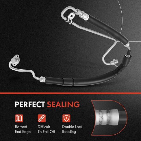 A-Premium Power Steering Pressure Line Hose Assembly Compatible with Audi A4 Quattro 2010 A5 Quattro 2008-2010 Q5 2009-2012 L4 2.0L V6 3.2L in Saudi Arabia