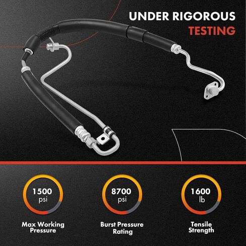 A-Premium Power Steering Pressure Line Hose Assembly Compatible with Audi A4 Quattro 2010 A5 Quattro 2008-2010 Q5 2009-2012 L4 2.0L V6 3.2L in Saudi Arabia