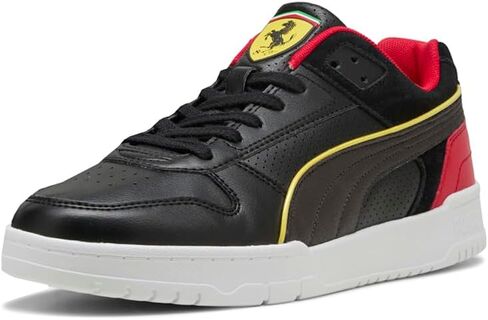 PUMA Mens Scuderia Ferrari Rbd Game Low Lace Up Sneakers Shoes Casual - Black in Saudi Arabia