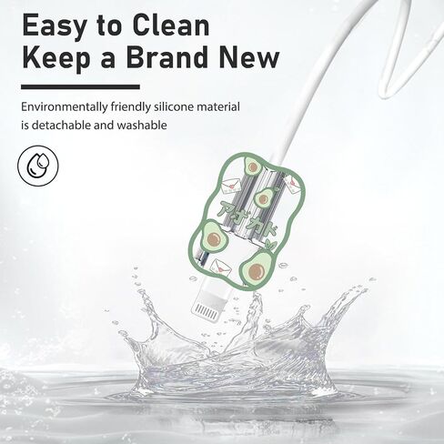 Cute Phone Charger Cable Protector for Samsung Android USB Charger Wave Edge,Colorful Marble Pattern 4 PCS USB Cable Protectors,Phone Cord Protector for Women Girls,USB Charger Saver in Saudi Arabia