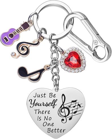 Singer Quotes Merch Music Lover Keychain, Music Keychain Gifts for Fans Concerts Singer Merch Key chain in Saudi Arabia