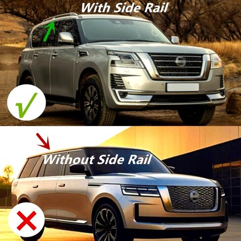 Karmoxs Roof Rack Cross Bars for Nissan Armada 2017-2024 Luggage Carrier Baggage Bars 1 Pair in Saudi Arabia