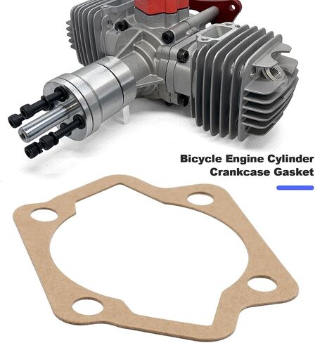 ECSiNG 2pcs Bicycle Engine Cylinder Crankcase Base Gasket Compatible with ZTMoto Phantom 85 Cylinder for 2-Stroke Motorized Bike in Saudi Arabia