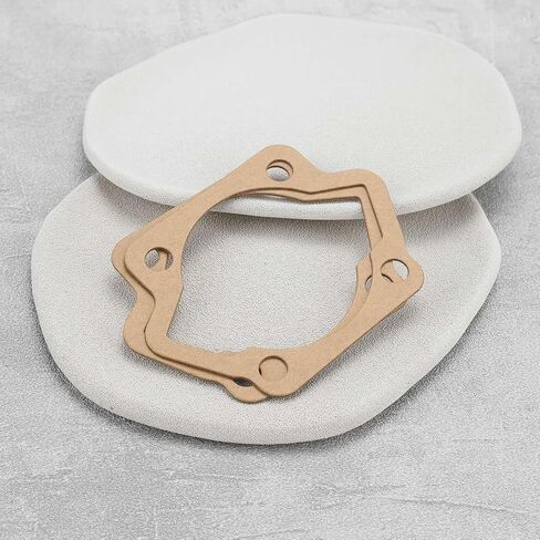 ECSiNG 2pcs Bicycle Engine Cylinder Crankcase Base Gasket Compatible with ZTMoto Phantom 85 Cylinder for 2-Stroke Motorized Bike in Saudi Arabia