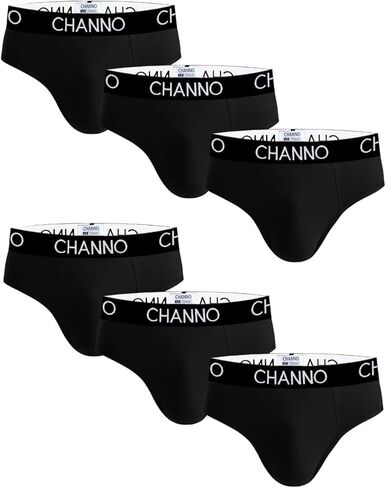 سراويل داخلية قطنية ناعمة للرجال: ملابس داخلية مريحة - تغطية كاملة مع راحة رائعة وقابلة للتنفس للارتداء اليومي، عبوات متعددة in Kuwait