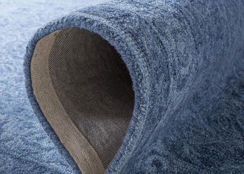 SAFAVIEH Dip Dye Collection 4' x 6' Navy Blue DDY151N Handmade Premium Wool Area Rug in Saudi Arabia