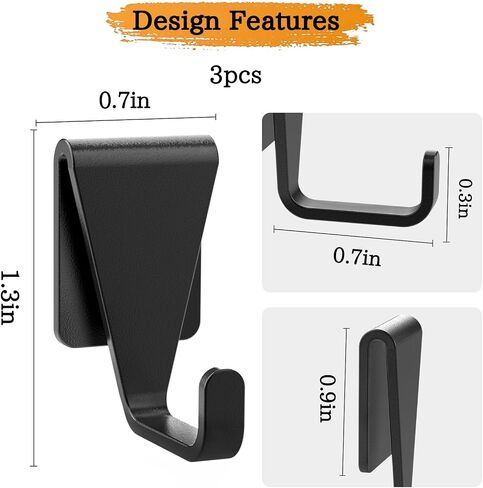 6pc Swivel Grill Hook for Traeger, Grills Hooks for Barbecue Tool, Suit for Traeger Ironwood 885, Pro Series 34, Pro Series 22, Pro D2 575, Pro 780, Ironwood 650, Z-Grills, Pit boss in Saudi Arabia