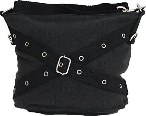 Army Universe Mini Biker Gothic Shoulder Purse Bag with Strap | Cool Look Feel & Design Black Shoulder Bag Great work & everyday bag! in Saudi Arabia