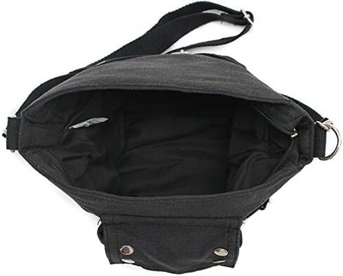 Army Universe Mini Biker Gothic Shoulder Purse Bag with Strap | Cool Look Feel & Design Black Shoulder Bag Great work & everyday bag! in Saudi Arabia