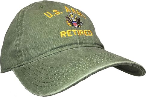 Don't Thread On Me D.T.O.M. US Army Retired Dad Hat Washed in Saudi Arabia